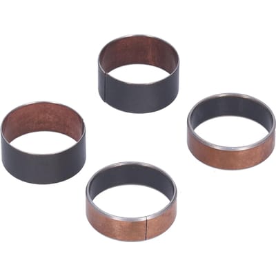 41mm 1.6in Anneaux de Manchon Supérieur Inférieur d'Amortisseur Avant Arrière Cuivre Remplacement pour Honda Hornet 250 CB‑1 400 black