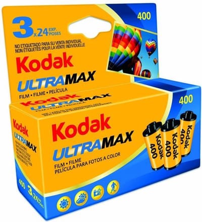 Kodak Ultra Max 400 35mm 24exp 3-Pack