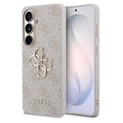 Guess 4G Metal Logo Backcover voor de Samsung Galaxy S26 - Roze
