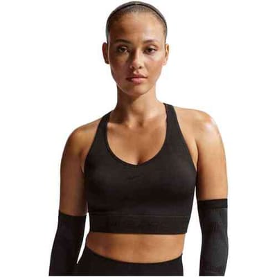 Naadloze korte tanktop voor dames Nike Pro