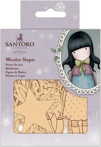 Houten vormen(10 pak) - Santoro
