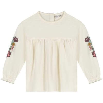 Prénatal baby shirt Dark Off-White 56 dames