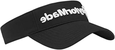 Golf Vizier - Golf Cap - Bescherming Tegen Zon - Donkere Onderkant Vizier - Verstelbaar - Zwart