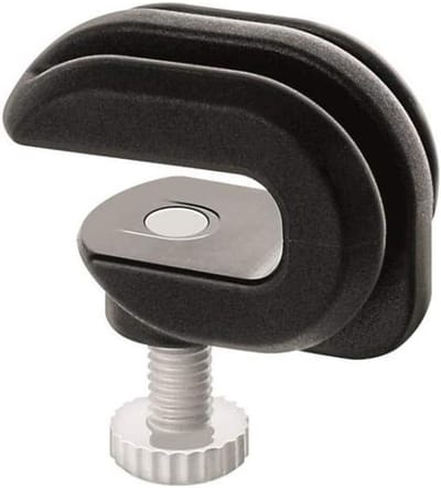 Vijlbegleider Klem - File Clamp - Ski Onderhoud - Stabiele Positie - One Size - Zwart