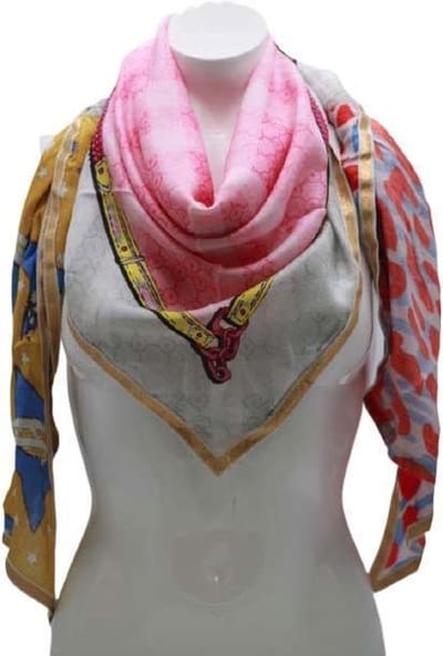 Driehoek Sjaal Dames Sjaal Multicolor