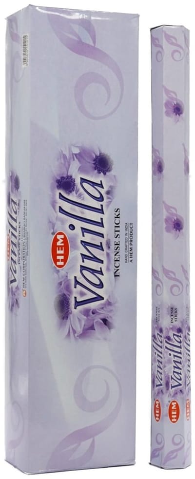 HEM Tuinwierook XL Vanilla Vanille – 60 Wierookstokjes 30 cm voor Tuin, Terras & Camping