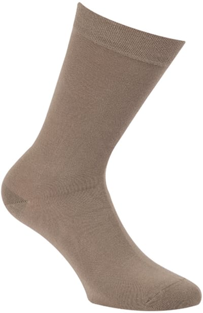 Boru Bamboo - Nette Sokken - Donker Beige - 35-38 - Bamboe Sokken - Naadloos - Ademend - Anti-Zweet - 2301