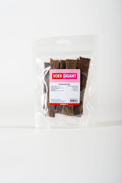 Voergigant - Vleesstrips - Kip - 100 g