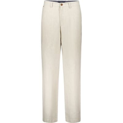 Gardeur Broek Ruben Fine Linnen Cool Touch Superior Yarn Dye Licht Beige / male
