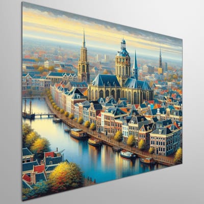 Kunstprint | Wanddecoratie | Dibond | 100 × 100 cm