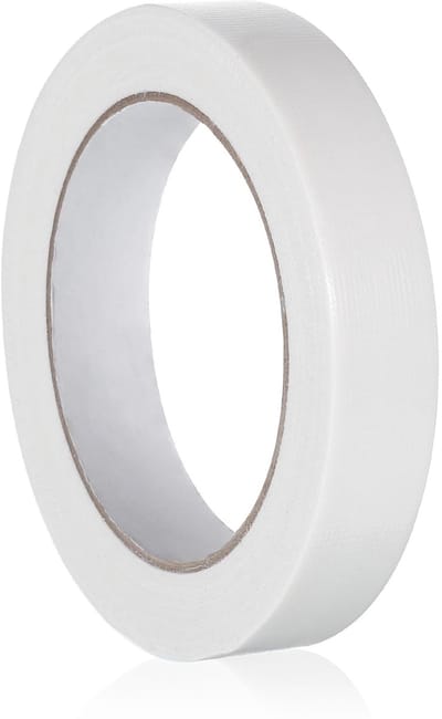 Ducttape, 2 cm x 20 m, zelfklevende reparatietape voor textiel, niet-reflecterend, voor podium, studio, fotografie, tapijtafdichting, doe-het-zelf reparaties
