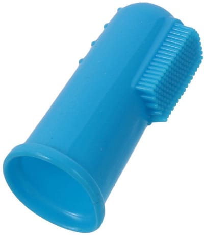 Superzachte tandenborstel voor huisdieren 5,4cm, Blauw