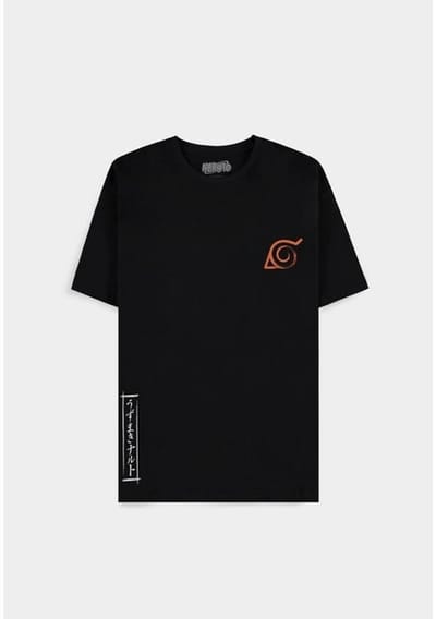 Naruto - Uzumaki Heren T-shirt - XL - Zwart