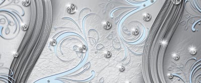 Pattern Abstract Ornament Leaves Photo Wallcovering