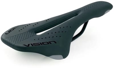 Skuad Vision Zadel Zwart,Zilver 138 mm