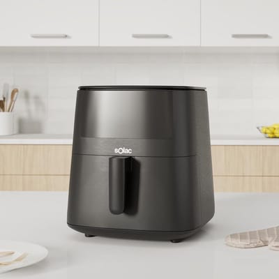 Grote Olievrije Airfryer 7L met Digitaal Touchscreen | Gezond Frituren Zonder Olie | BPA/PFOA Vrij | Zwart