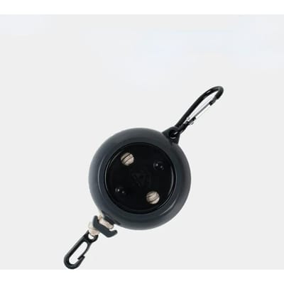 Corde à linge Non perforée de 10M, rétractable, Portable, support de séchage de voyage, Camping en plein air, coupe-vent, corde à linge suspendue Portable noir