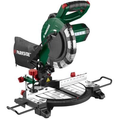 PARKSIDE Afkortzaag met verstekfunctie 1500 W - zaagblad 210 mm