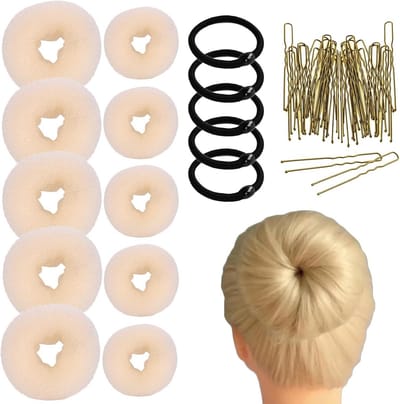 10 Delige Set Haarbroodjesmakers Inclusief Accessoires
