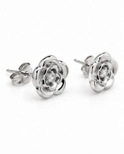 Oorbellen - Zilverkleurig - roestvrij staal - verguld - Sieraden - Oren - Vrouwen- verjaardag cadeau - cadeau - Schattige Oorbellen