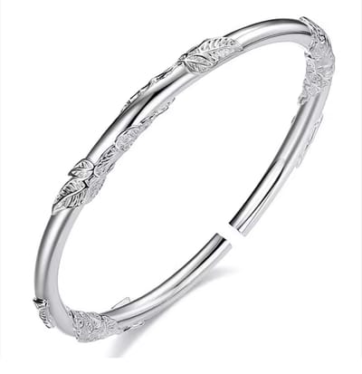 N3 Collecties 925 Sterling Zilveren Full-Blown Bloemen Armband Voor Vrouwen
