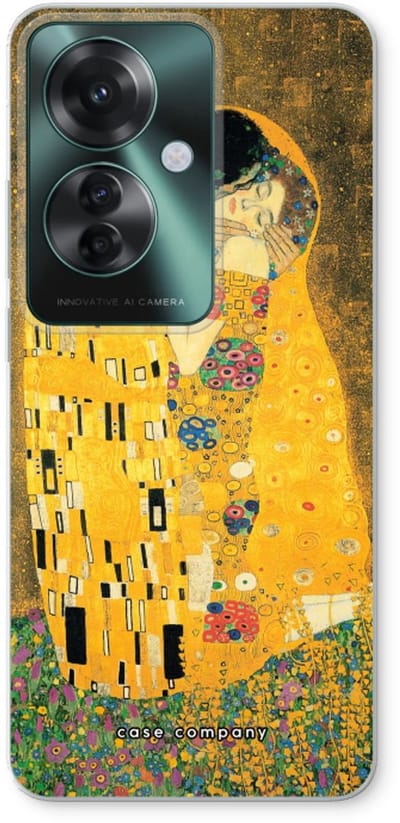 Case Company® - Hoesje geschikt voor Oppo Reno 11 F hoesje - Der Kuss - Soft Cover Telefoonhoesje - Bescherming aan alle Kanten en Schermrand