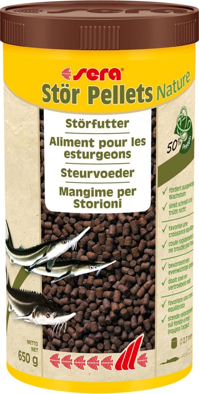 Steurvoer Perlets 1 liter