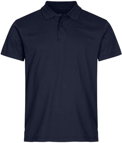 Clique Single Jersey Polo 028280 - Dark Navy - XS