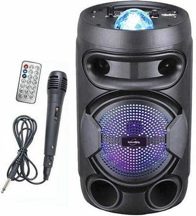 Portable Bluetooth Speakers Inovalley KA02 BOWL 400 W Karaoke