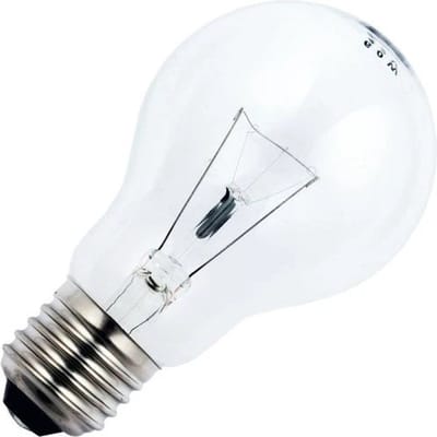 Schiefer E27 Gloeilamp | 60W 2700K 700lm 42V | Dimbaar