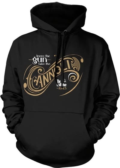 Godfather Do I Have Your Loyalty Grote, lange hoodie PM-3-TGF017-H60-10