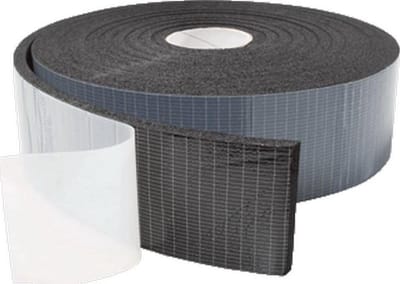 Zelfklevende Tape - Schuim Tape - Isoleren Leidingen - UV Bestendig Zelfdovend - 15m x 50mm - Zwart
