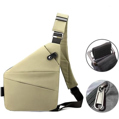 Heren Dunne Anti-Diefstal Kleine Borsttas Crossbody Tassen Mannelijke Eén Schouder Sling Bag voor Reizen Jongen Sporttas