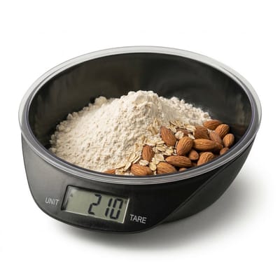 Cheqo® Keukenweegschaal met Kom - Digitale Keukenweegschaal met Kom - Keukenweegschaal met Mengkom - Digitale Keukenweegschaal - Keukenweegschaal Digitaal - Keukenweegschaal - Weegschaal met Kom