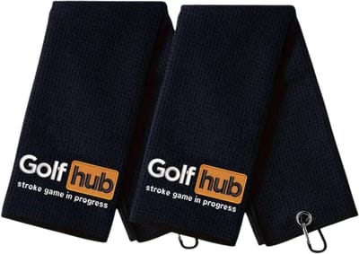 Nivard Golf Handdoek - Golfhanddoek - Golf Accessoires - Towel - Comfortabel - GolfHub - 2 Stuks