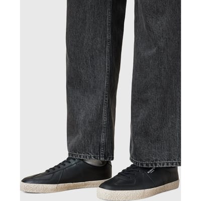 AllSaints Jaimee Lthr Low Top Black/white Maat: 44 | Sneakers Outlet | Heren | Zwart