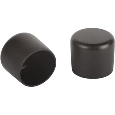 Fix-o-moll Stoelpootdop - Beschermend - Rond Kunststof Zwart - Diam. 30mm - 4 Stuks