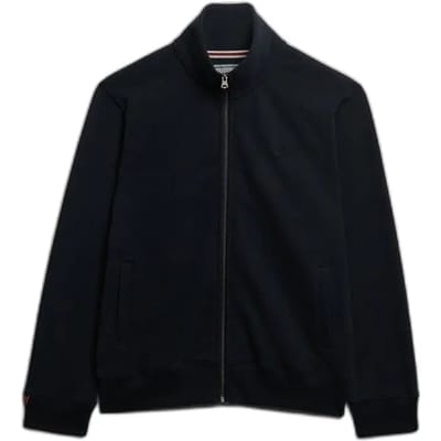 Superdry Essential Trainingsjack met Logo Blauw Grootte: M