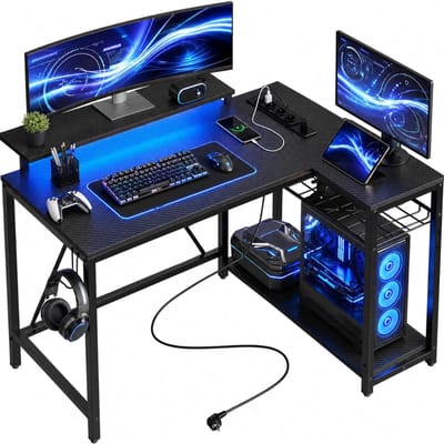 MRKK® Hoekbureau Gaming - Bureau L Vormig - Computer Desk