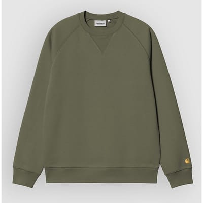 Carhartt WIP Chase Sweater groen