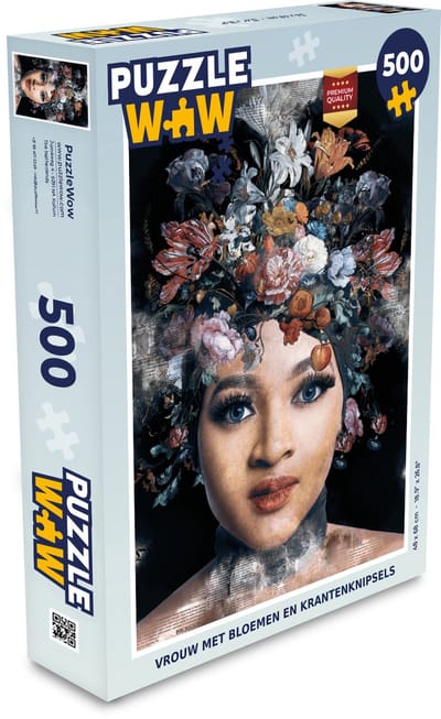 Puzzel Bloemen - Kleuren - Vrouwen - Legpuzzel - Puzzel 500 stukjes
