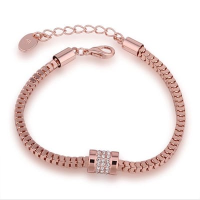 Venetiaanse Armband - Rosé verguld