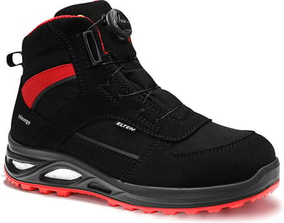Elten Hannah XXTL Boa Hoog S3 746561 - Zwart-Rood - 38