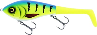 Westin Swim Tail 12cm 62gr Suspending Striped Bluegrass 1 body 2 tails