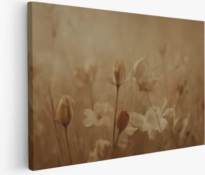 Saammp Muurcirkel Hout -Vlinder bij bloem - Dieren - Natuur - Ø 80 - Wandcirkel - Wanddecoratie Cirkel - muurdecoratie Woonkamer - Slaapkamer decoratie - Rond Schilderij
