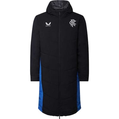 Castore Rangers FC-anorak met voering voor heren (Peacoat Marine)
