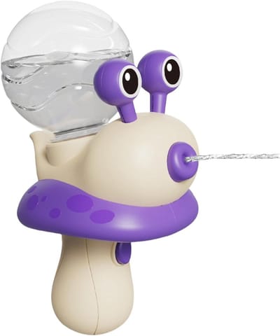 Waterspeelgoed Slak - Water Sproeier - Zomer Plezier - Lekvrije Tank - 21 cm - Paars