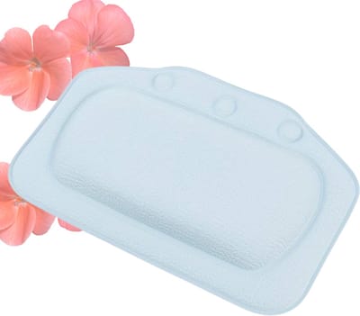 Bovista Badkussen - Badkussens Voor In Bad - Spa Bar - Spa Kussen - Accessoires - Jacuzzi Kussen - Lichtblauw
