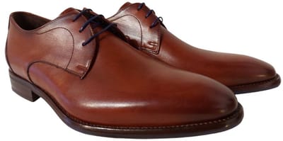 Floris van Bommel Floris van Bommel Netter veterschoenen cognac