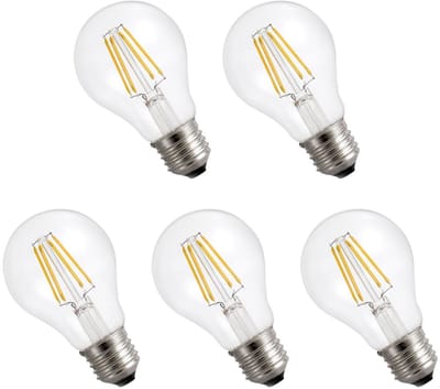 Spectrum LED Lamp E27 6.8W 230V - 1450 Lumen - 3000K Warm wit - Gezellig licht - Energiezuinig - 5 stuks